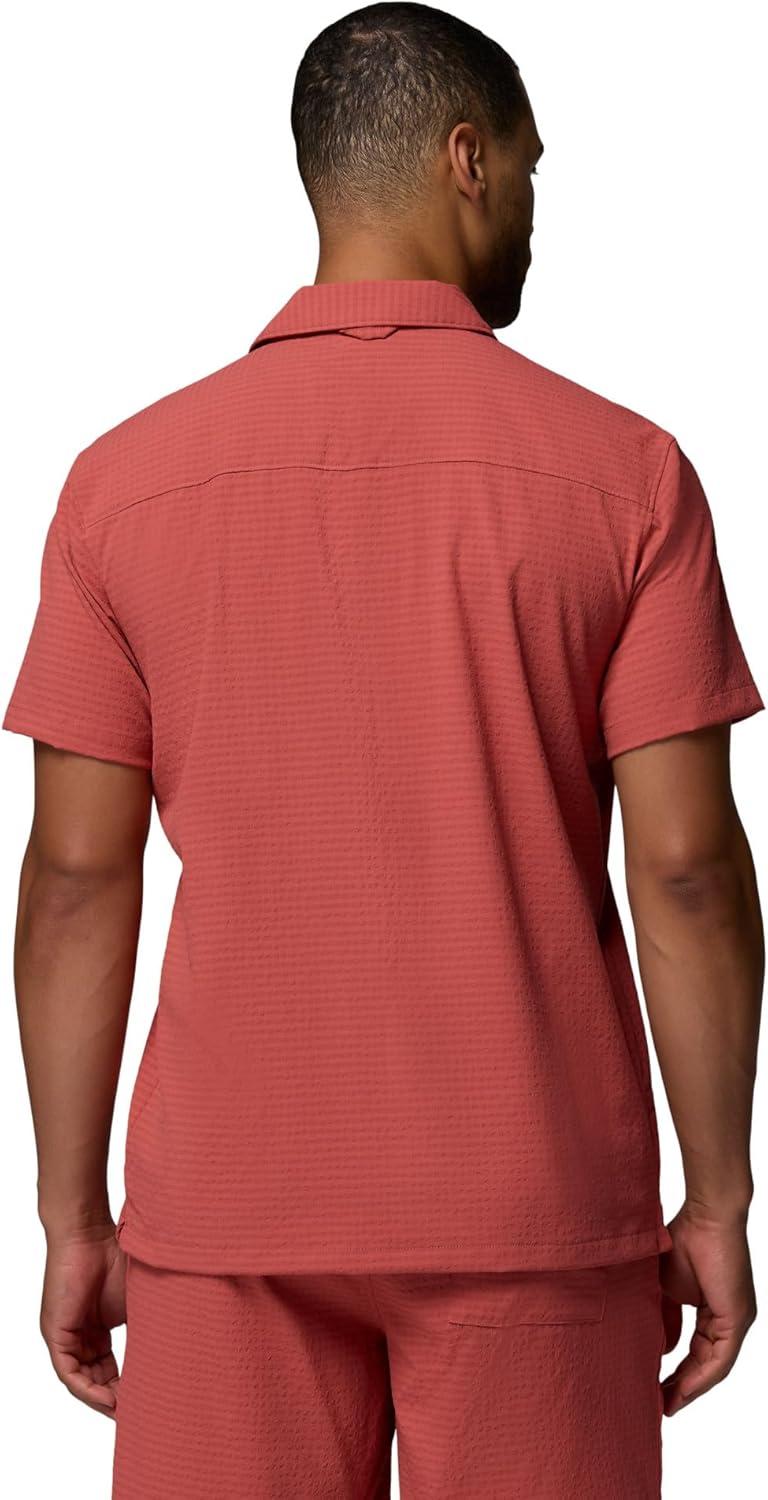 imageColumbia Mens Utilizer Short Sleeve Camp ShirtWashed Red