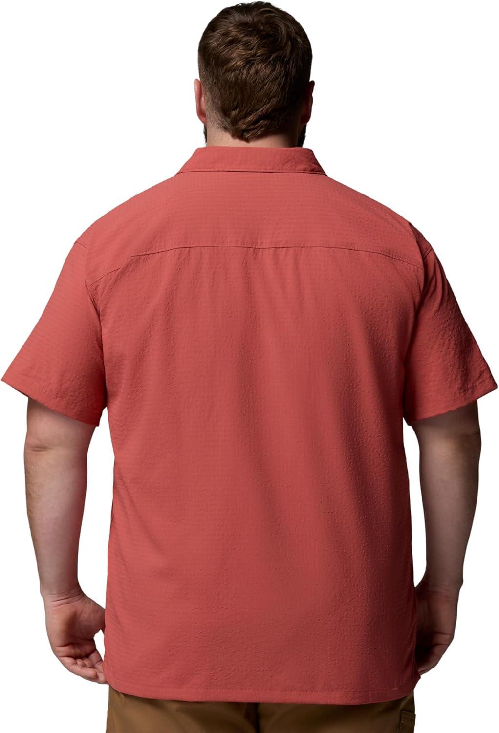imageColumbia Mens Utilizer Short Sleeve Camp ShirtWashed Red