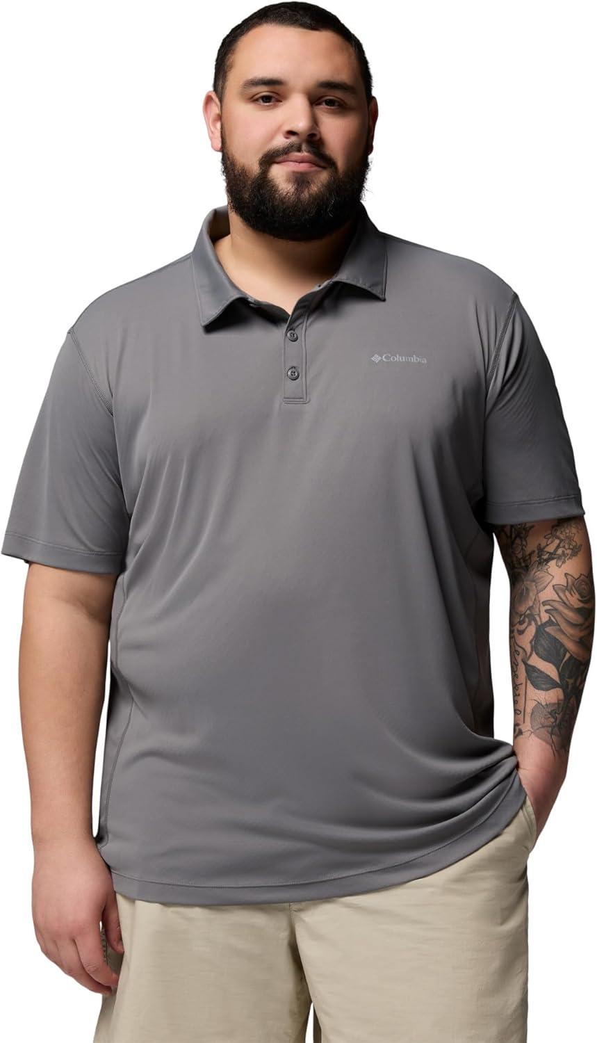 imageColumbia Mens Zero Rules Light PoloCity Grey