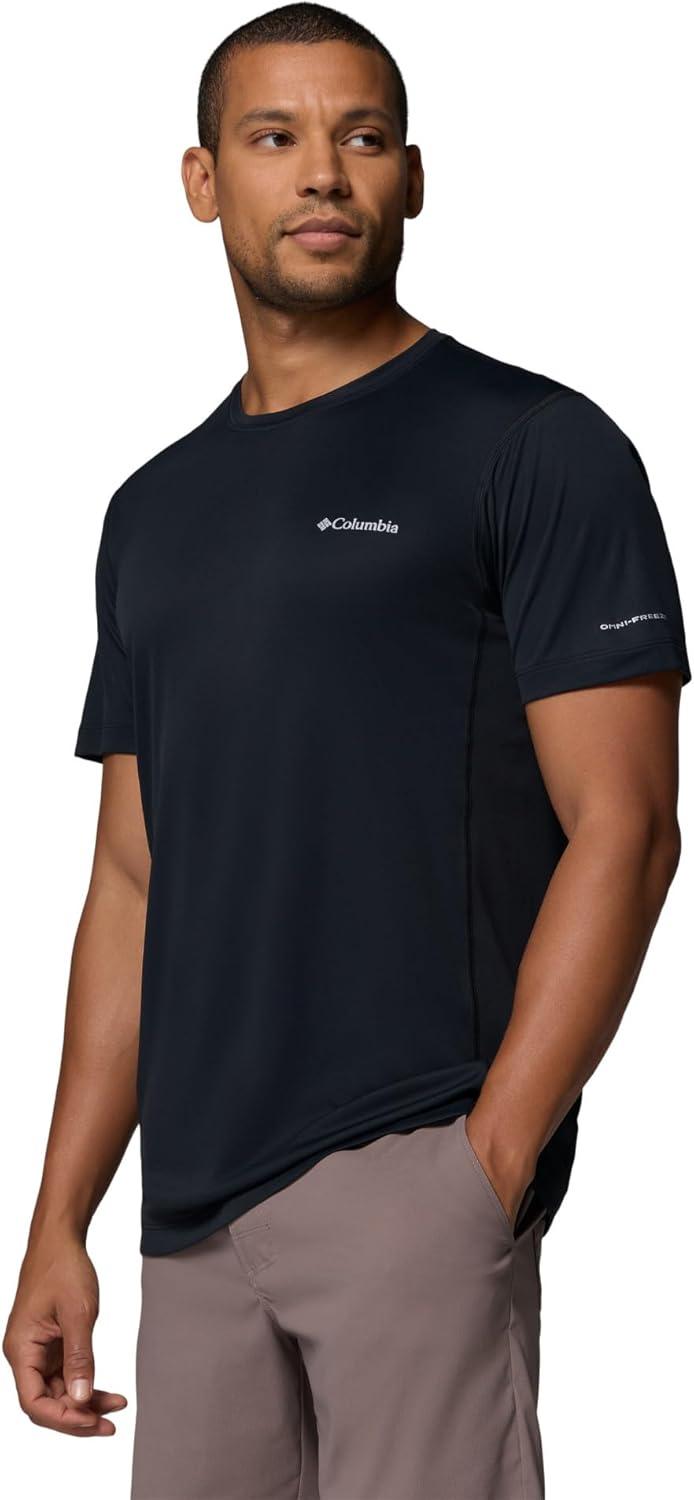 imageColumbia Mens Zero Rules Light Short Sleeve Crew Black Large