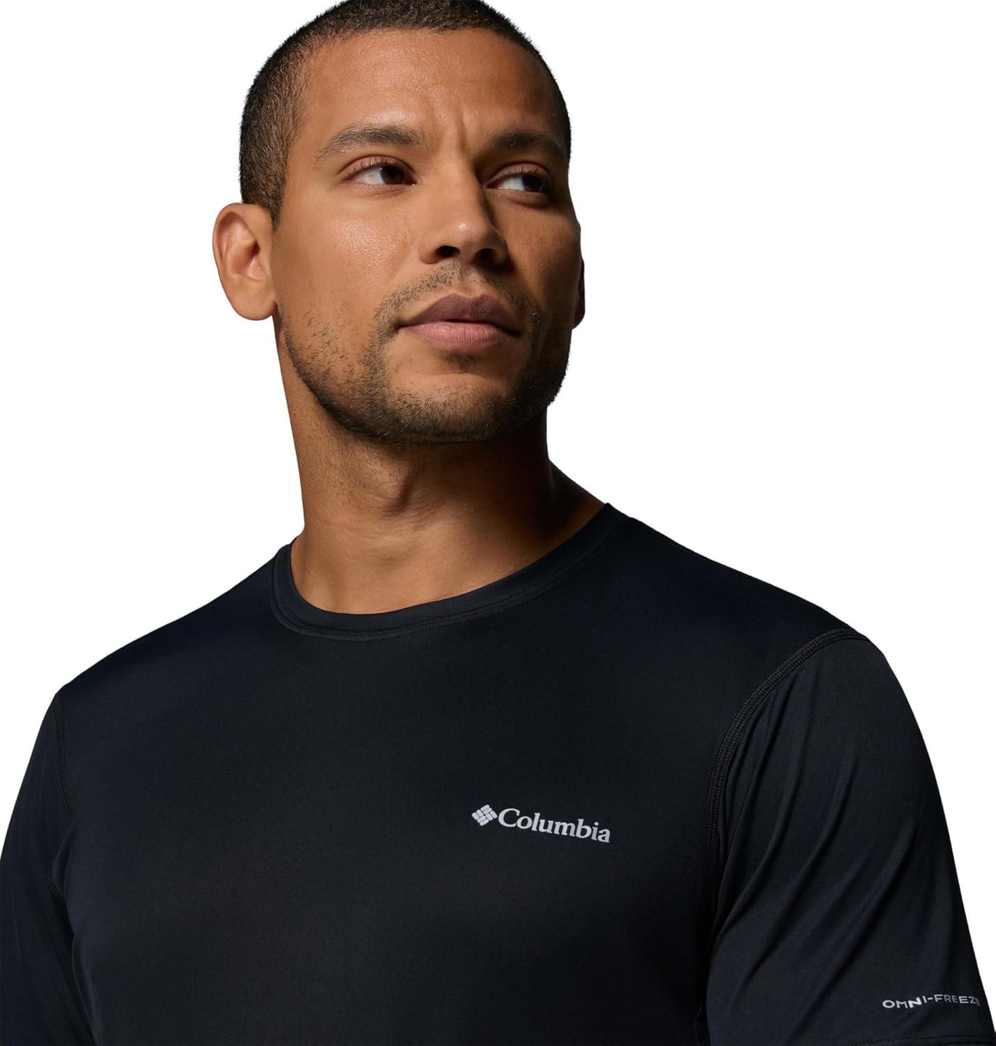 imageColumbia Mens Zero Rules Light Short Sleeve Crew Black Large