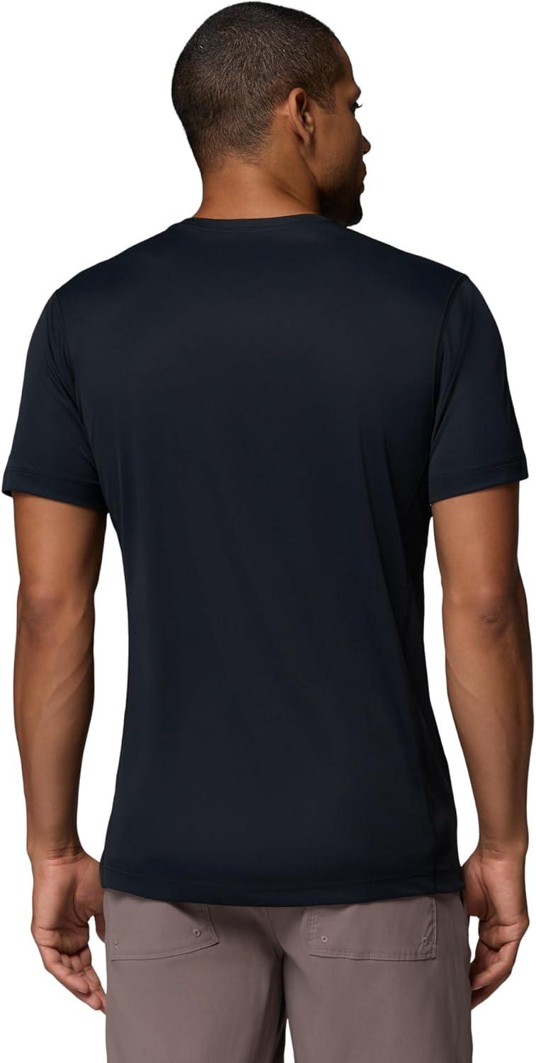 imageColumbia Mens Zero Rules Light Short Sleeve Crew Black Large
