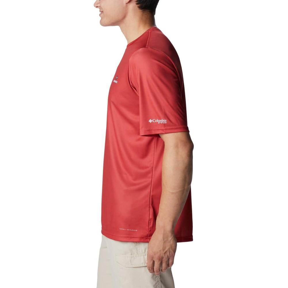 imageColumbia Mens Collegiate Terminal Tackle SS ShirtUga Bright Red