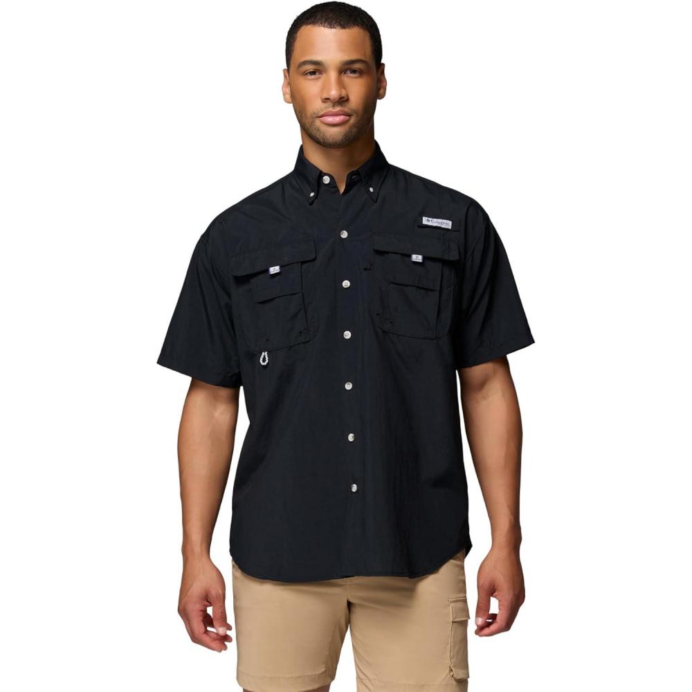 imageColumbia Mens PFG Bahama II Short Sleeve Fishing ShirtBlack
