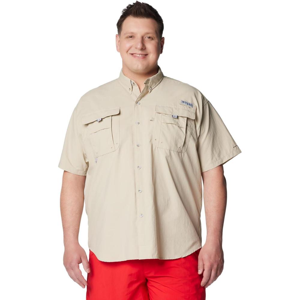 imageColumbia Mens PFG Bahama II Short Sleeve Fishing ShirtFossil