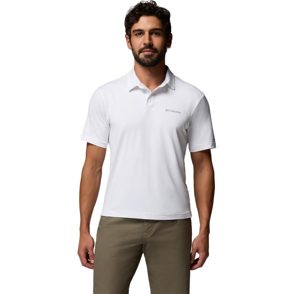 imageColumbia Mens Parsons Point PoloWhiteWhite