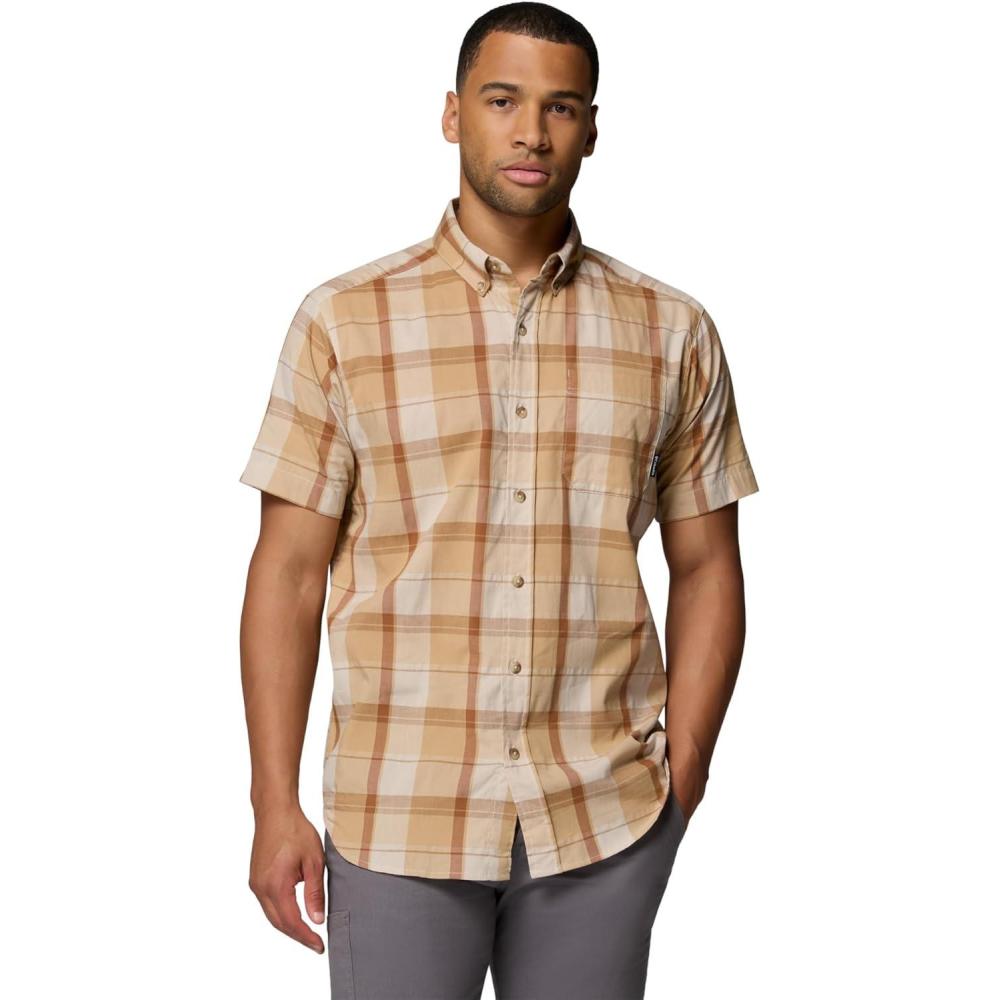 imageColumbia Mens Rapid Rivers II Short Sleeve ShirtCanoeBase Plaid