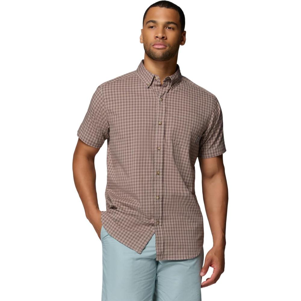 imageColumbia Mens Rapid Rivers II Short Sleeve ShirtIronRapid Rivers Gingham