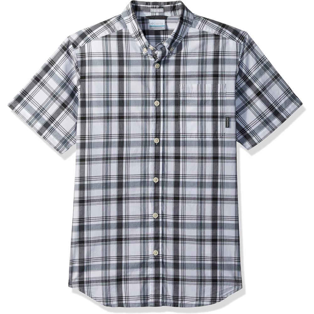 imageColumbia Mens Rapid Rivers II Short Sleeve ShirtShark Plaid