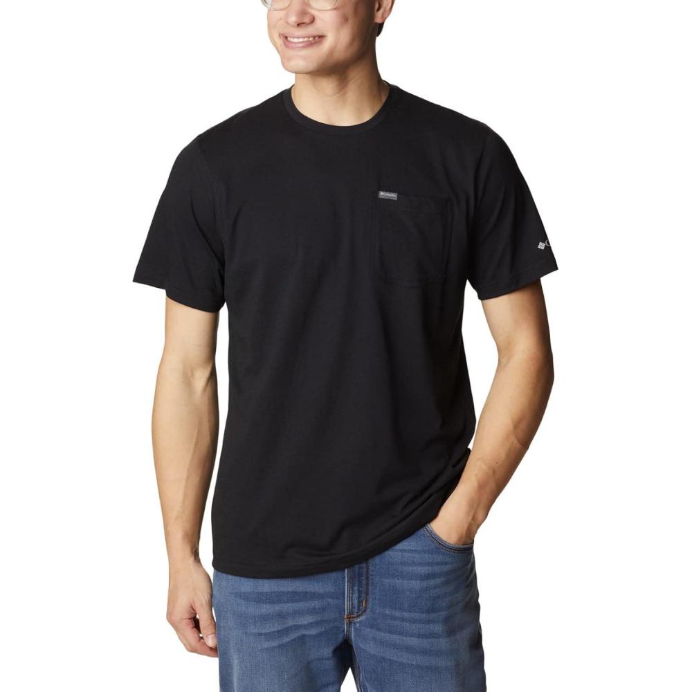 imageColumbia Mens Thistletown Hills Pocket TeeBlack