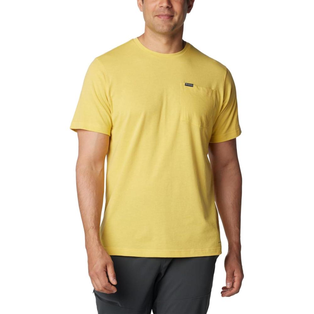 imageColumbia Mens Thistletown Hills Pocket TeeGolden Nugget