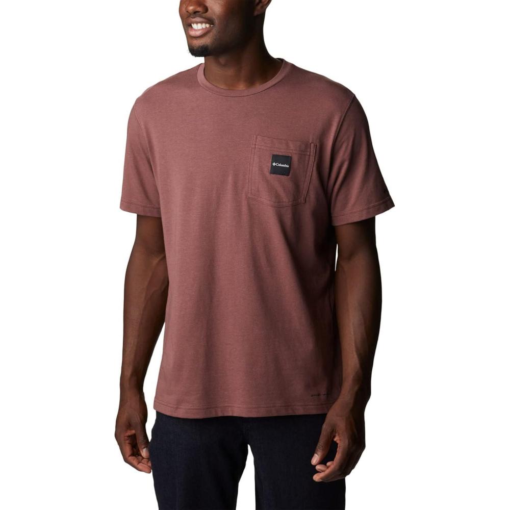 imageColumbia Mens Thistletown Hills Pocket TeeLight Raisin