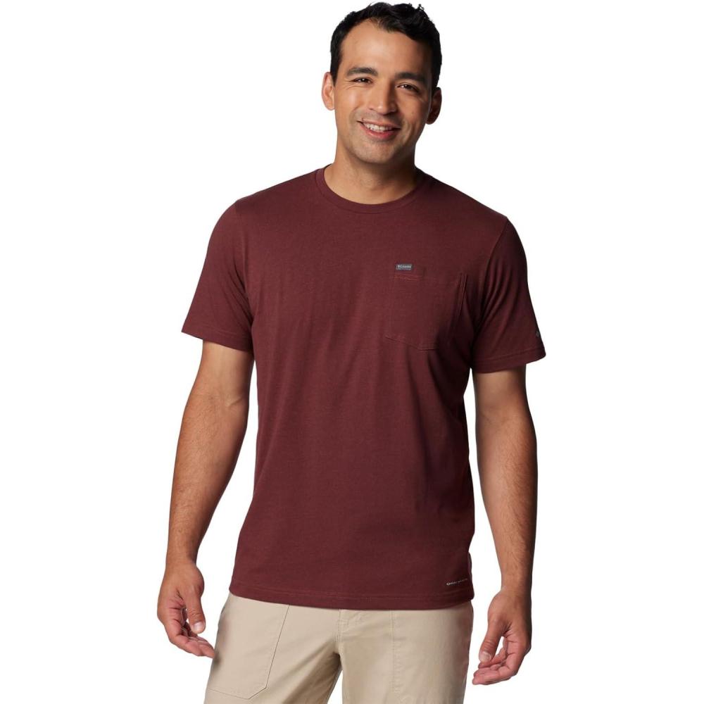 imageColumbia Mens Thistletown Hills Pocket TeeSpice Heather