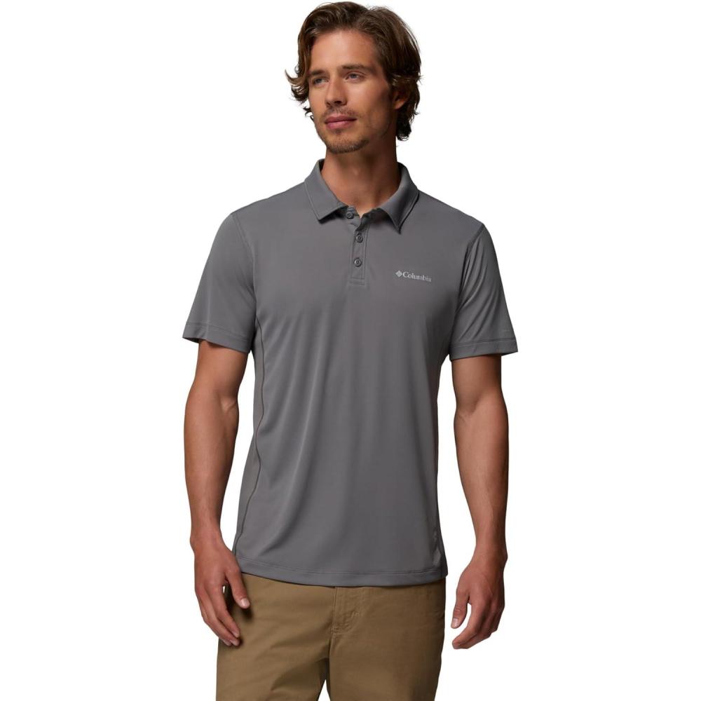 imageColumbia Mens Zero Rules Light PoloCity Grey
