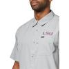 Columbia Men’s Collegiate Slack Tide Camp Shirt(Lsu – Columbia Grey)