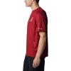 Columbia Men’s Collegiate Terminal Tackle SS Shirt(Ala – Red Velvet)