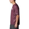 Columbia Men’s Collegiate Terminal Tackle SS Shirt(Tam – Deep Maroon)
