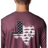 Columbia Men’s Collegiate Terminal Tackle SS Shirt(Tam – Deep Maroon)