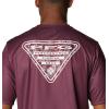 Columbia Men’s Collegiate Terminal Tackle SS Shirt(Team Color)