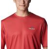 Columbia Men’s Collegiate Terminal Tackle SS Shirt(Uga – Bright Red)