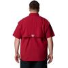 Columbia Men’s PFG Bahama II Short Sleeve Fishing Shirt(Beet)