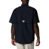 Columbia Men’s PFG Bahama II Short Sleeve Fishing Shirt(Black/Realtree Edge)