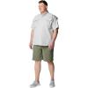 Columbia Men’s PFG Bahama II Short Sleeve Fishing Shirt(Cool Grey)