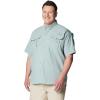 Columbia Men’s PFG Bahama II Short Sleeve Fishing Shirt(Crushed Blue)