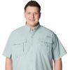 Columbia Men’s PFG Bahama II Short Sleeve Fishing Shirt(Crushed Blue)