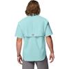Columbia Men’s PFG Bahama II Short Sleeve Fishing Shirt(Gulf Stream)