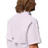 Columbia Men’s PFG Bahama II Short Sleeve Fishing Shirt(Lavender Pearl)