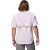 Columbia Men’s PFG Bahama II Short Sleeve Fishing Shirt(Lavender Pearl)