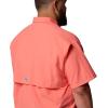 Columbia Men’s PFG Bahama II Short Sleeve Fishing Shirt(Melonade)