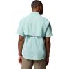 Columbia Men’s PFG Bahama II Short Sleeve Fishing Shirt(Misty Jade)