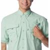 Columbia Men’s PFG Bahama II Short Sleeve Fishing Shirt(New Mint)