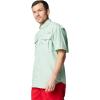 Columbia Men’s PFG Bahama II Short Sleeve Fishing Shirt(New Mint)