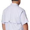 Columbia Men’s PFG Bahama II Short Sleeve Fishing Shirt(Snowdrift)