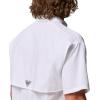 Columbia Men’s PFG Bahama II Short Sleeve Fishing Shirt(White)