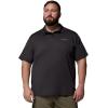 Columbia Men’s Parsons Point Polo(Black Heather/Shark)