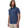 Columbia Men’s Parsons Point Polo(Collegiate Navy/Heather/Mntn Blue)