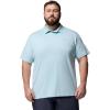 Columbia Men’s Parsons Point Polo(Marine Light/Heather/Trnql Blue)