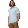 Columbia Men’s Parsons Point Polo(Marine Light/Heather/Trnql Blue)