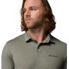 Columbia Men’s Parsons Point Polo(Stone Green/Heather)