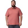 Columbia Men’s Parsons Point Polo(Washed Red/Heather/Rosewood)