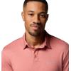 Columbia Men’s Parsons Point Polo(Washed Red/Heather/Rosewood)
