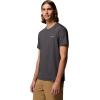 Columbia Mens Parsons Point Short Sleeve Back Graphic Tee(Black Heather/Splatter Gem)