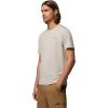 Columbia Mens Parsons Point Short Sleeve Back Graphic Tee(Dark Stone Heather/Linear Peaks)