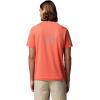 Columbia Mens Parsons Point Short Sleeve Back Graphic Tee(Super Sonic Heather/Splatter Gem)