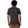 Columbia Mens Parsons Point Short Sleeve Graphic Tee(Black Heather/Pointed Peaks)