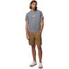 Columbia Mens Parsons Point Short Sleeve Graphic Tee(City Grey Heather/Pointed Peaks)